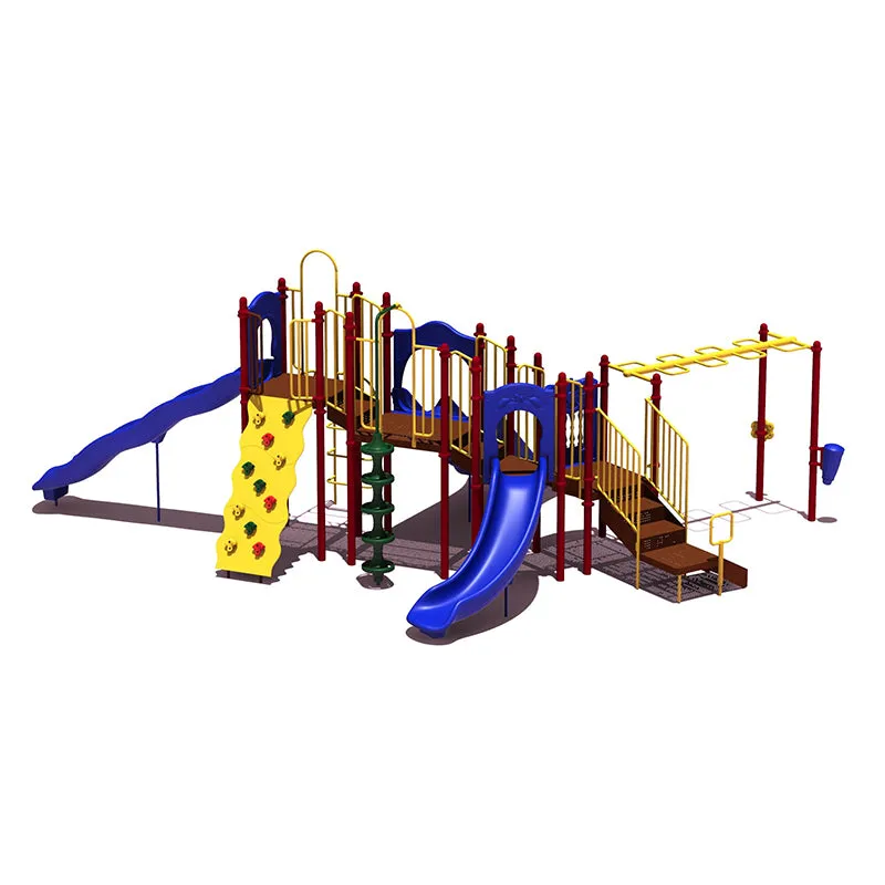 1-UPLAY-015 Slide Mountain | Commercial Playground Equipment