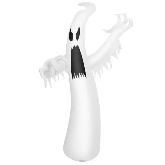 12 Feet Halloween Inflatable Ghost with LED Lights