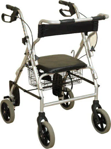 2 In 1 Rollator & Transit Chair