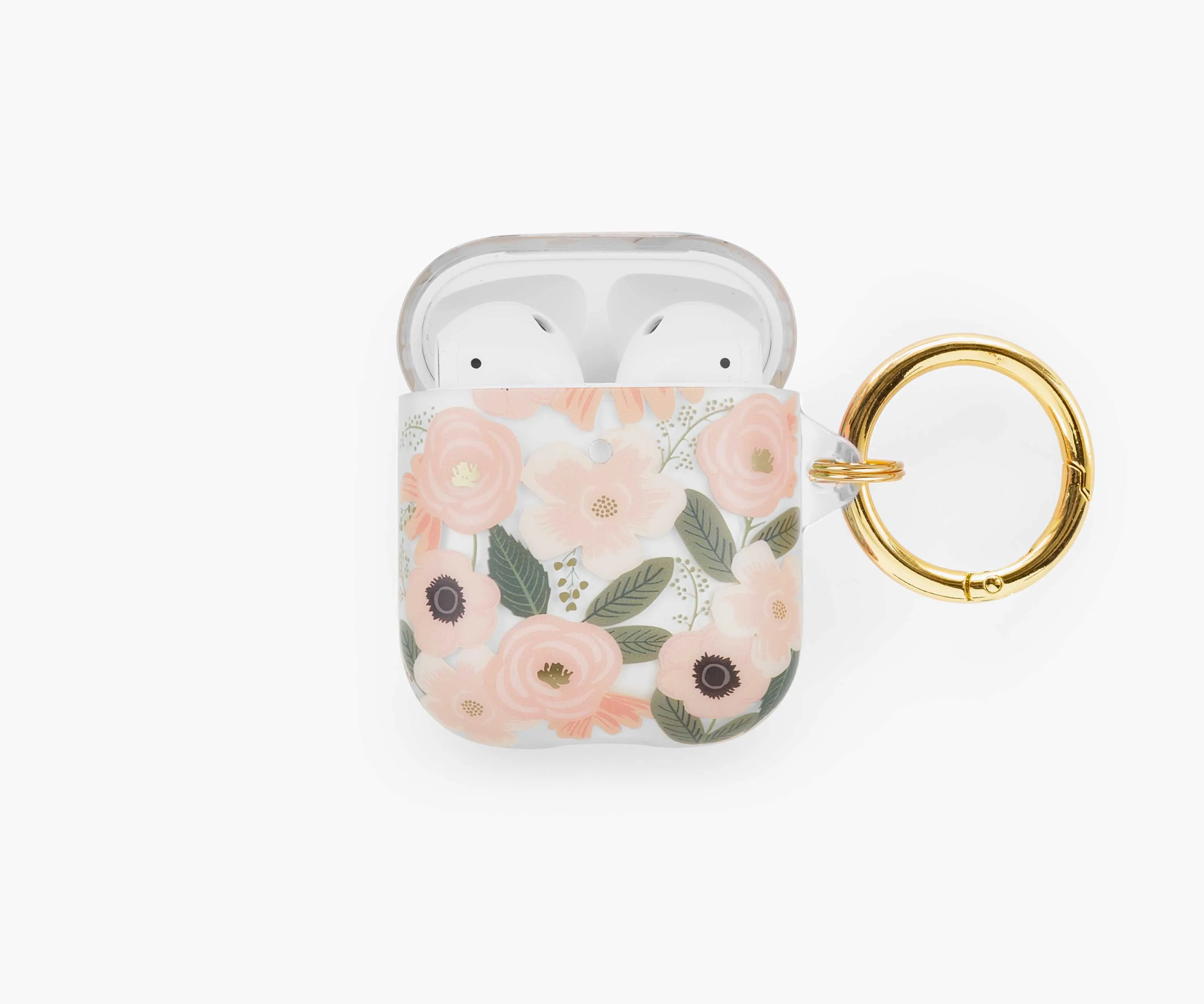 AirPods Case - Clear Wildflowers