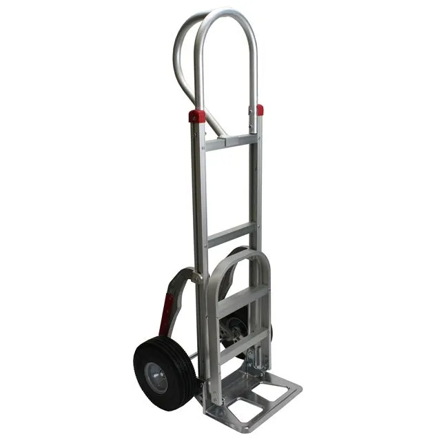 Aluminum Hand Cart w/ Foam Fill Tires & Stair Climbers