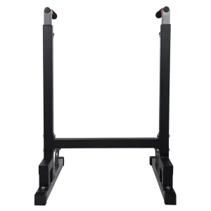 BalanceFrom Multi-Function Home Gym Dip Stand, 500lb Capacity, Black (Used)