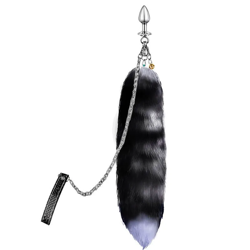 BDSM Anal Plug Detachable Fox Tail