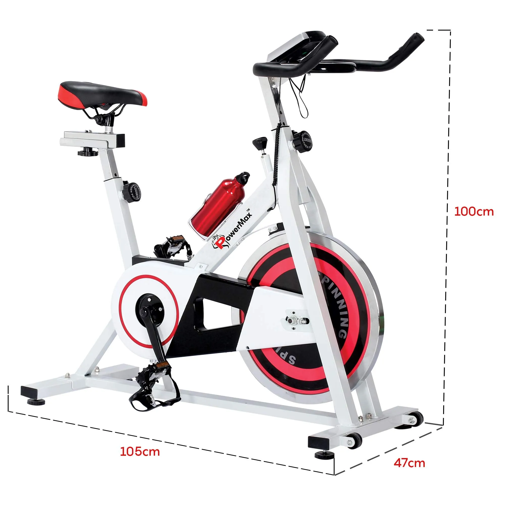 BS-140 Home Use Group Bike/Spin Bike(White)