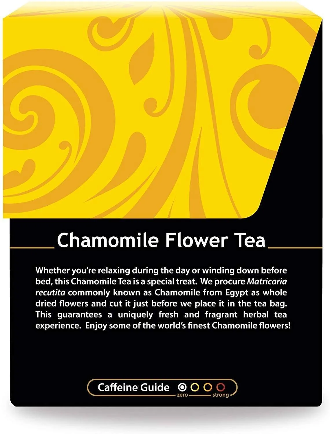 Chamomile Herbal Tea | Organic - 18 Bleach Free Tea Bags