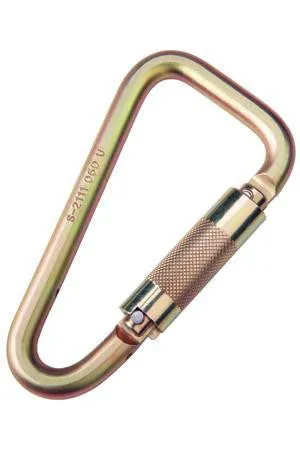 DBI-SALA Saflok Steel Carabiner 1-3/16 in. Gate Opening 2000113