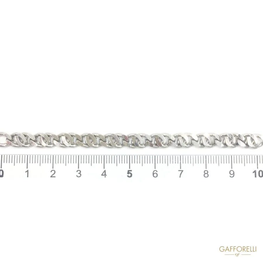 Diamonded Brass Chain - 2627 Gafforelli Srl