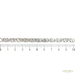 Diamonded Brass Chain - 2627 Gafforelli Srl