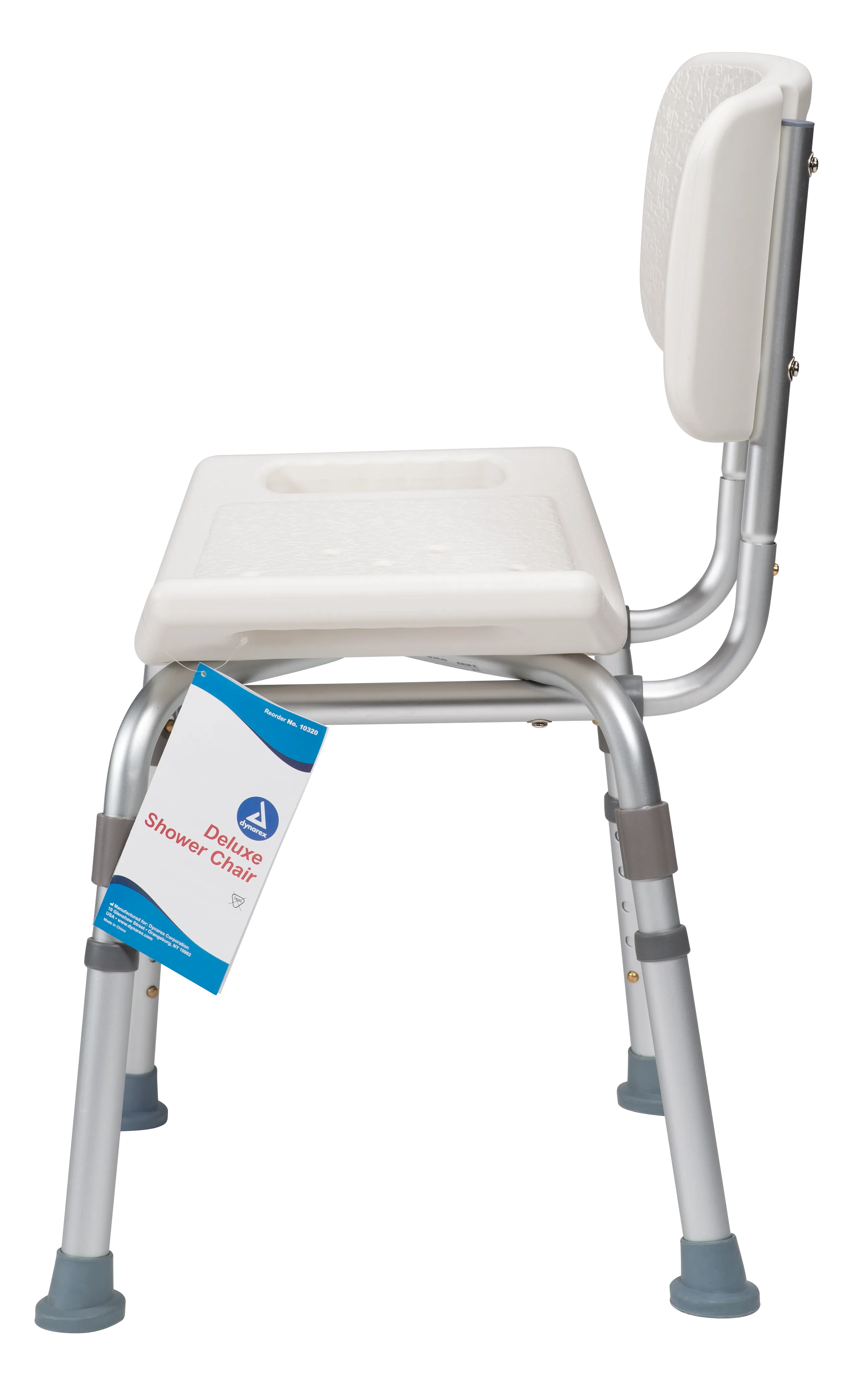 Dynarex - Deluxe Shower Chair with Back