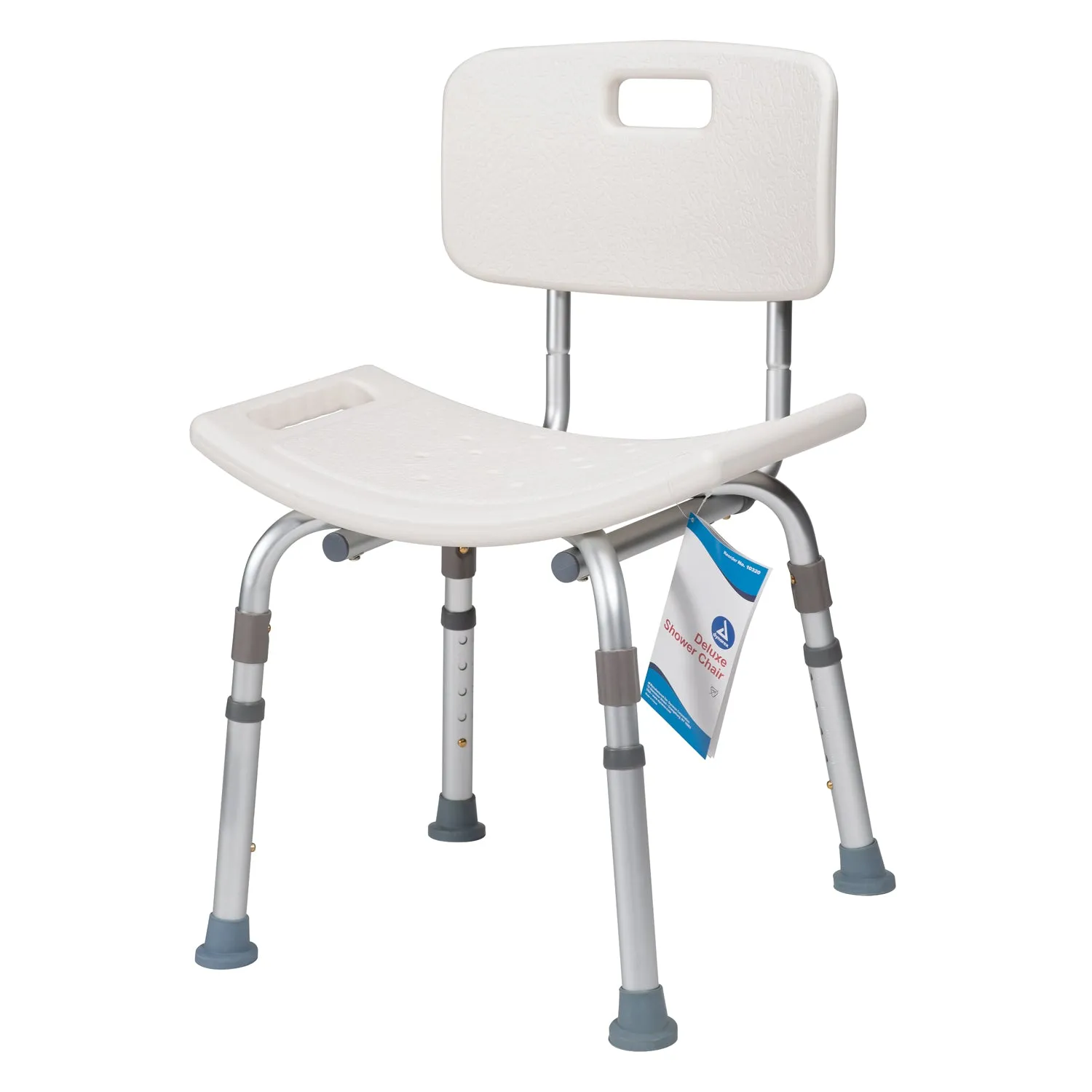 Dynarex - Deluxe Shower Chair with Back