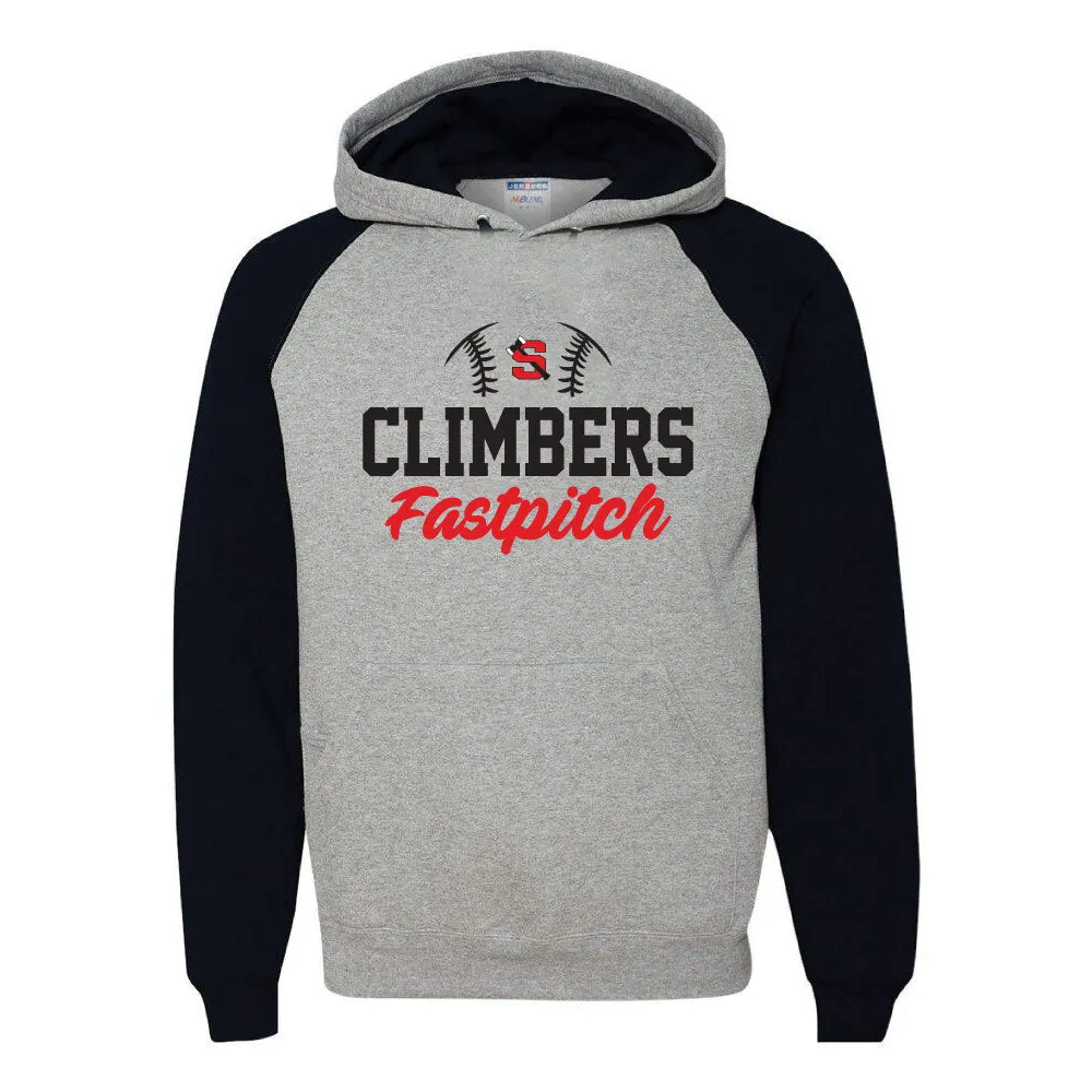 Half Ball Climbers Fastpitch Hoodie, Crewneck or T-shirt