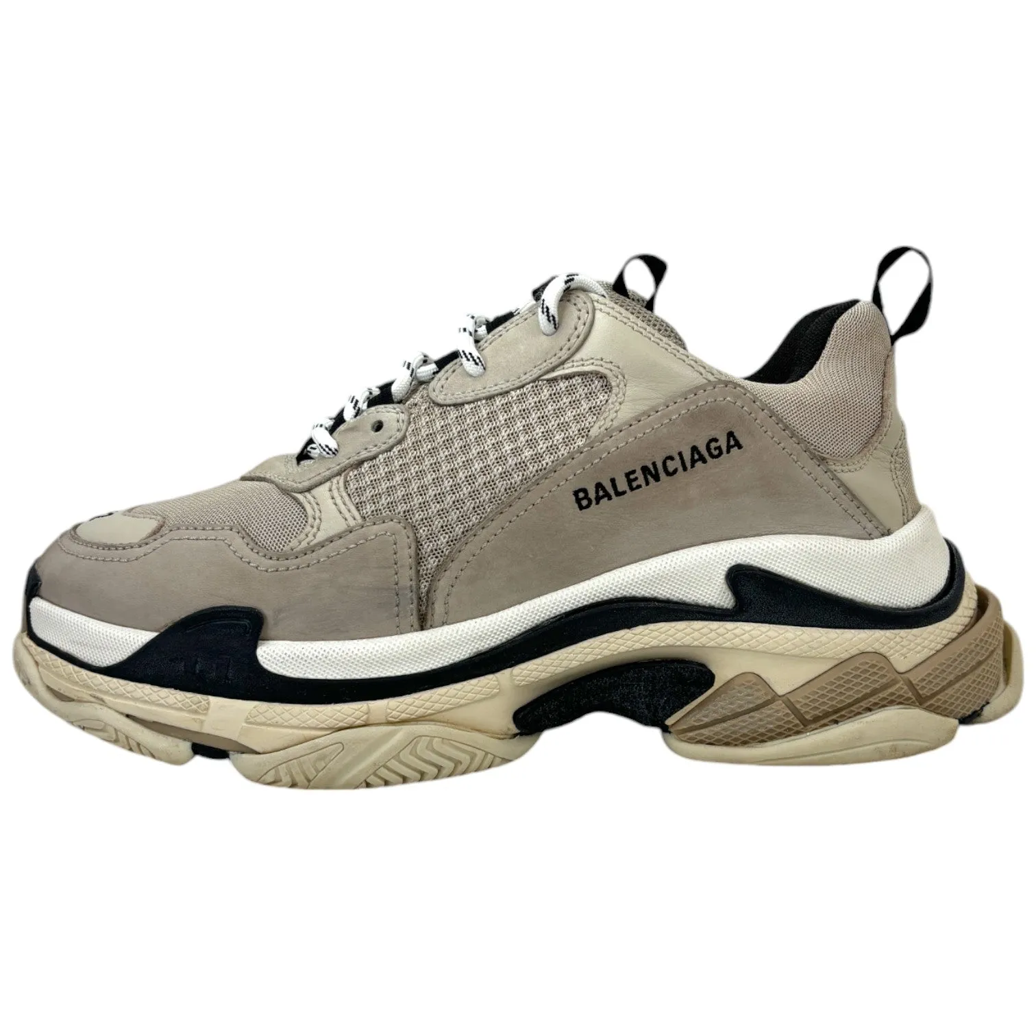 Men's Triple S Low Trainers Beige Size EU 42 / UK 8