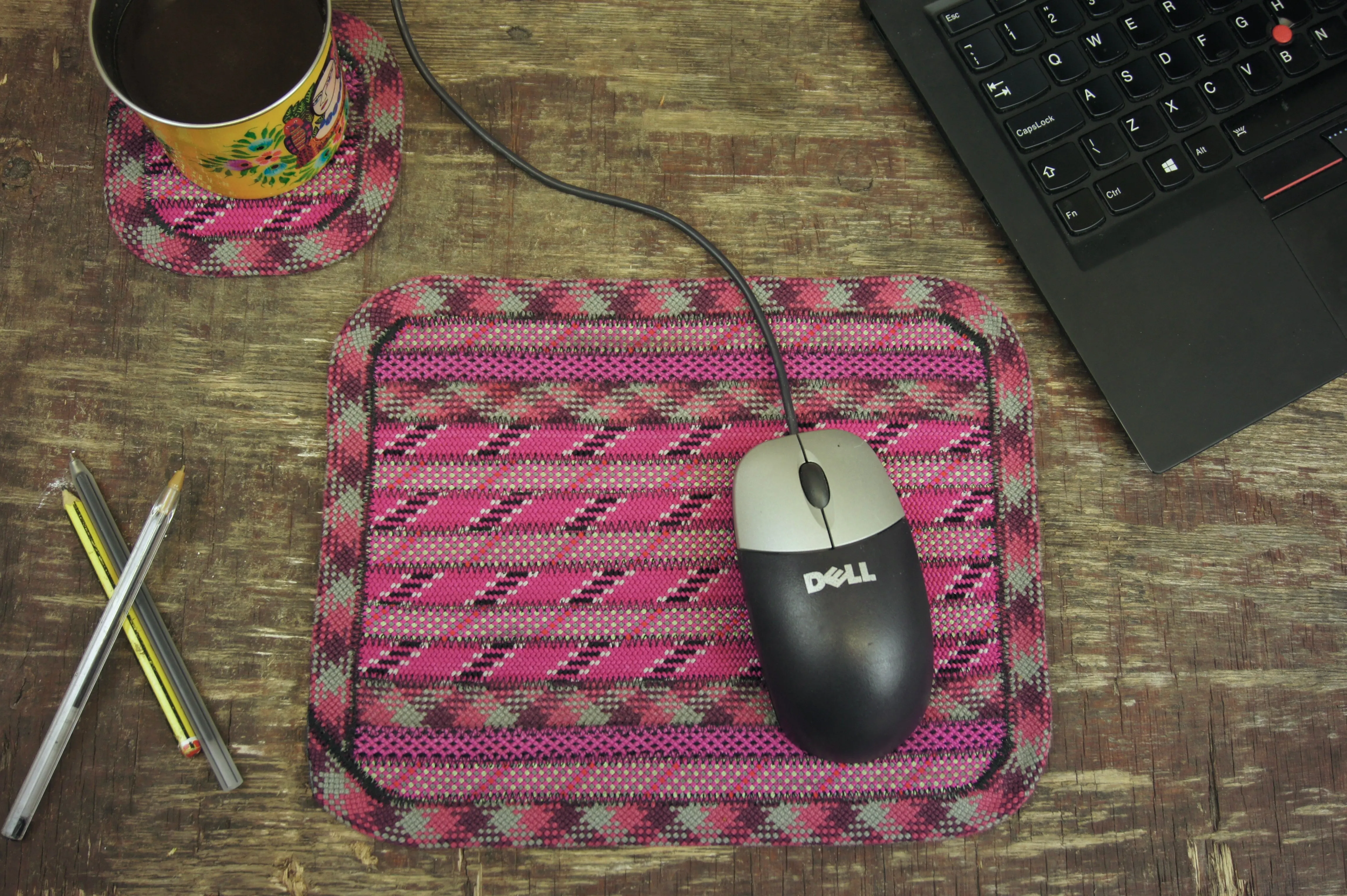 Mousemat & Coaster Set - Blossom