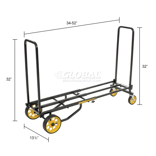 Multi-Cart® R8 Mid 8-In-1 Convertible Hand Truck 500 Lb. Capacity