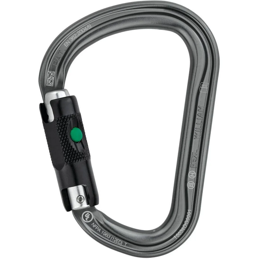 Petzl WILLIAM Aluminum Carabiners