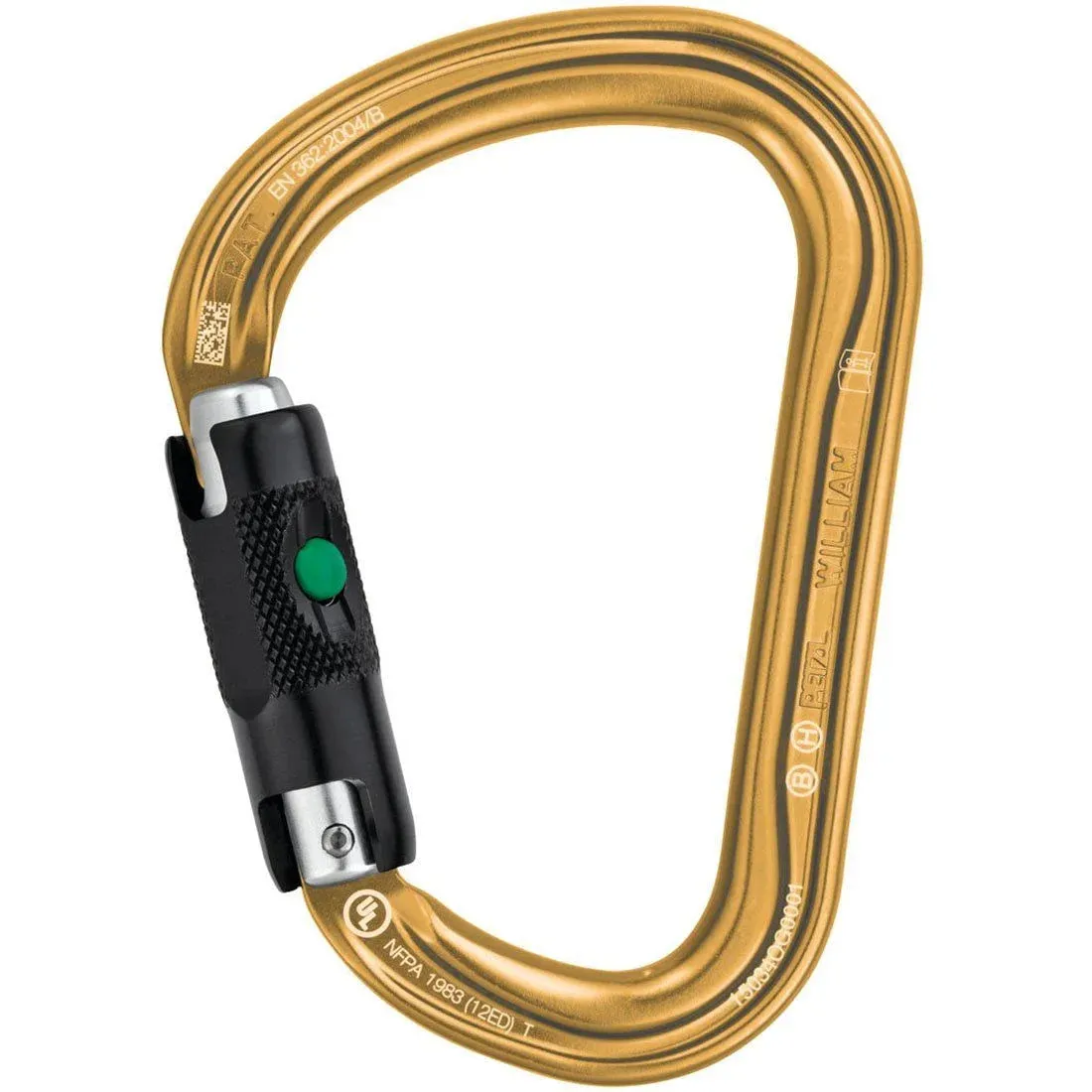 Petzl WILLIAM Aluminum Carabiners