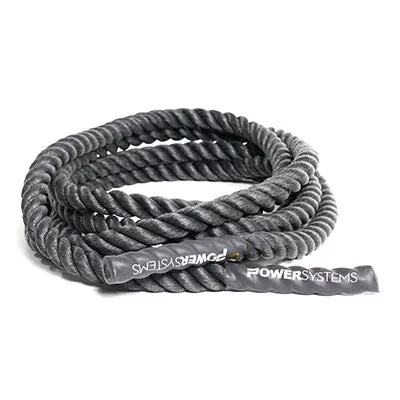 Power Training Rope, Black, 30 ft. x 2 in. Diameter