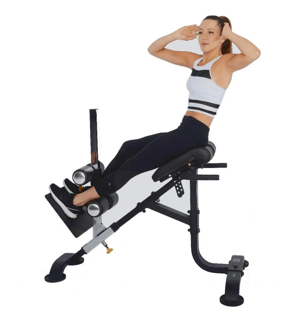 Powertec Dual Hyperextension / Crunch