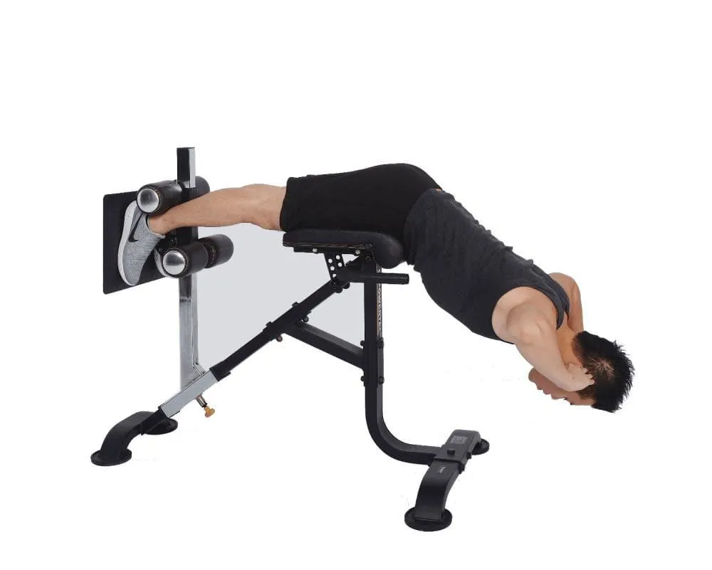 Powertec Dual Hyperextension / Crunch