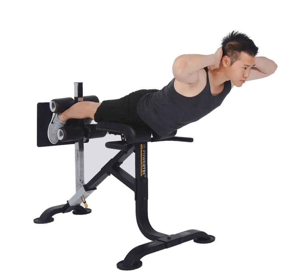 Powertec Dual Hyperextension / Crunch