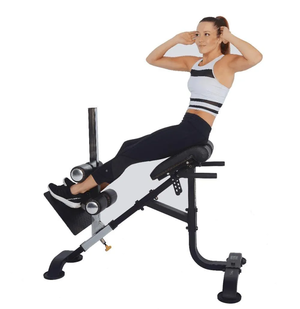 Powertec Dual Hyperextension / Crunch