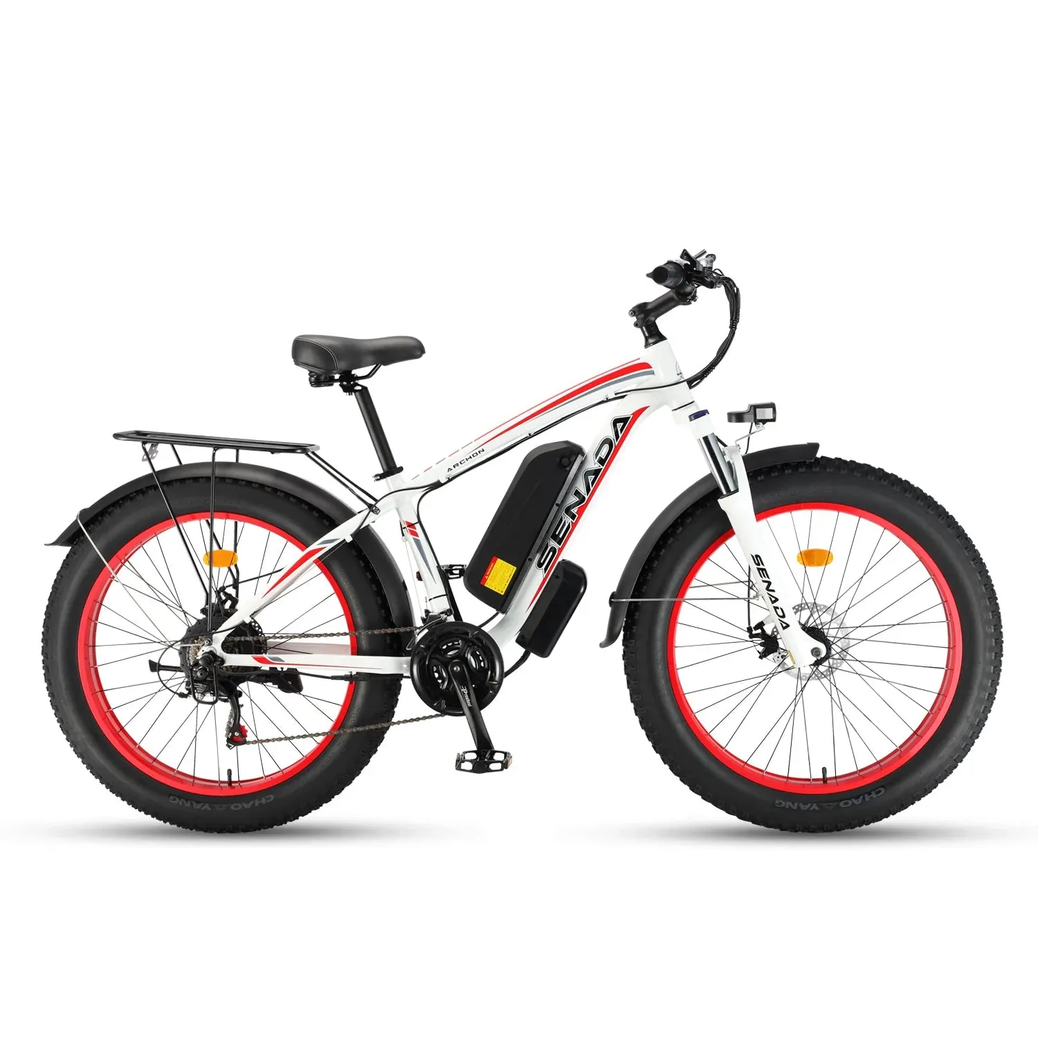 Senada Archon Pro 48V/17.5Ah 1000W Fat Tire Electric Mountain Bike