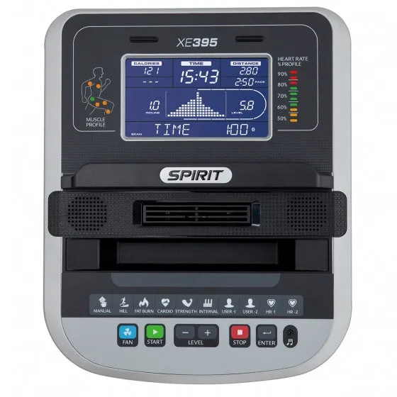 Spirit XE395 Elliptical