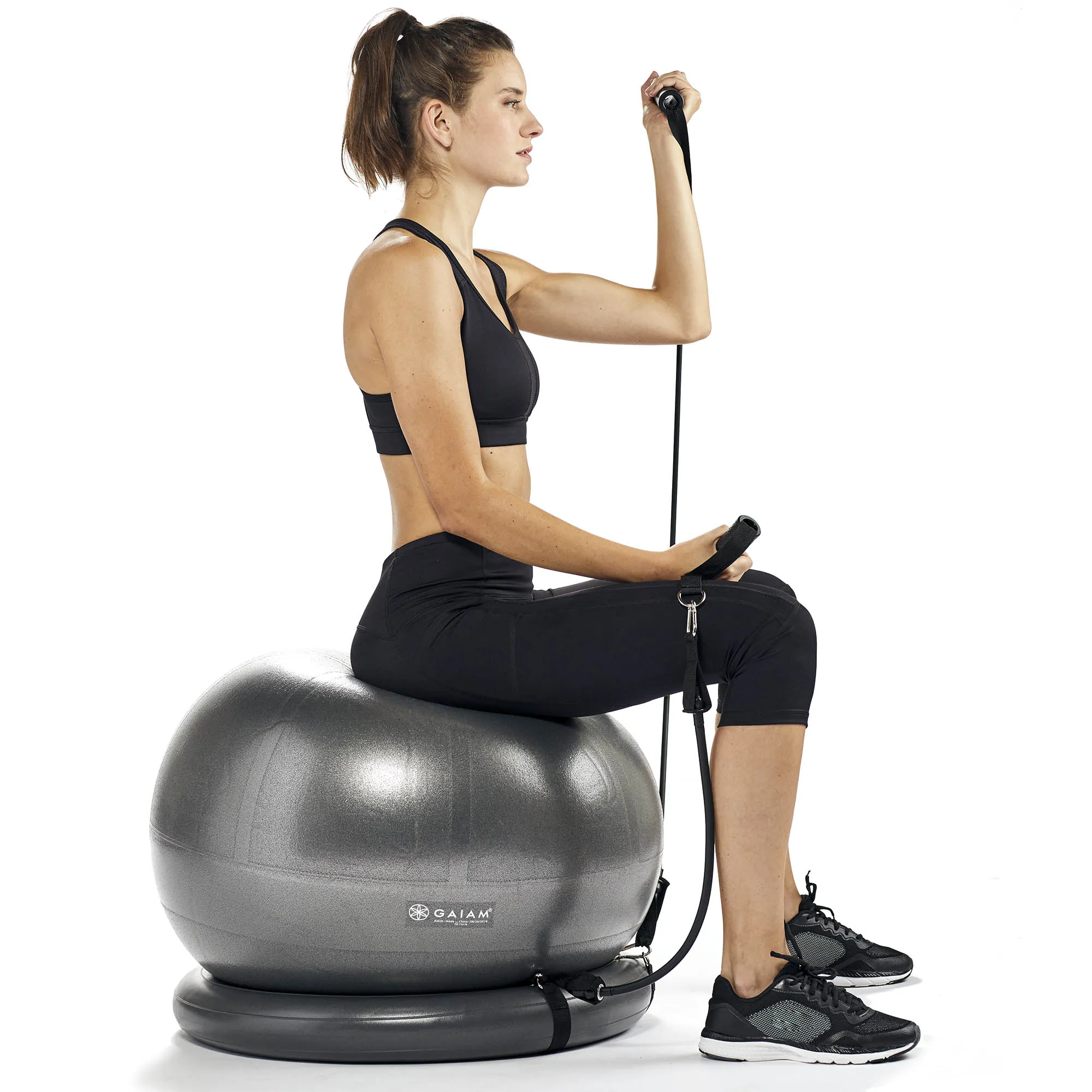 Stability Ball, Base & Cord Fitness Kit