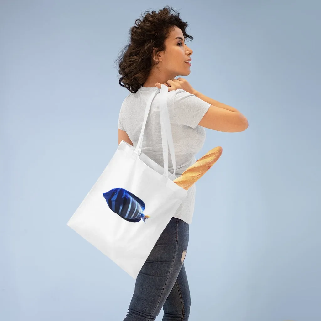 Striped Fish Tote Bag