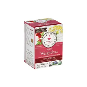 Traditional Medicinals Weightless Cranberry 16 Tea Bags