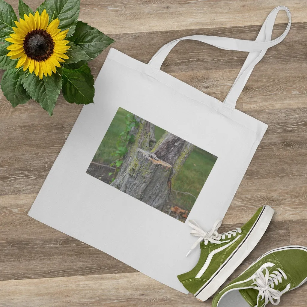 Tree Stump Tote Bag