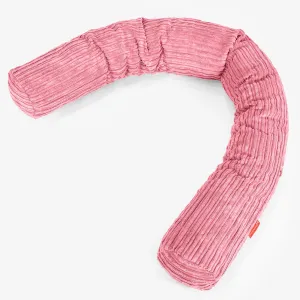 XXL Cuddle Cushion - Cord Coral Pink