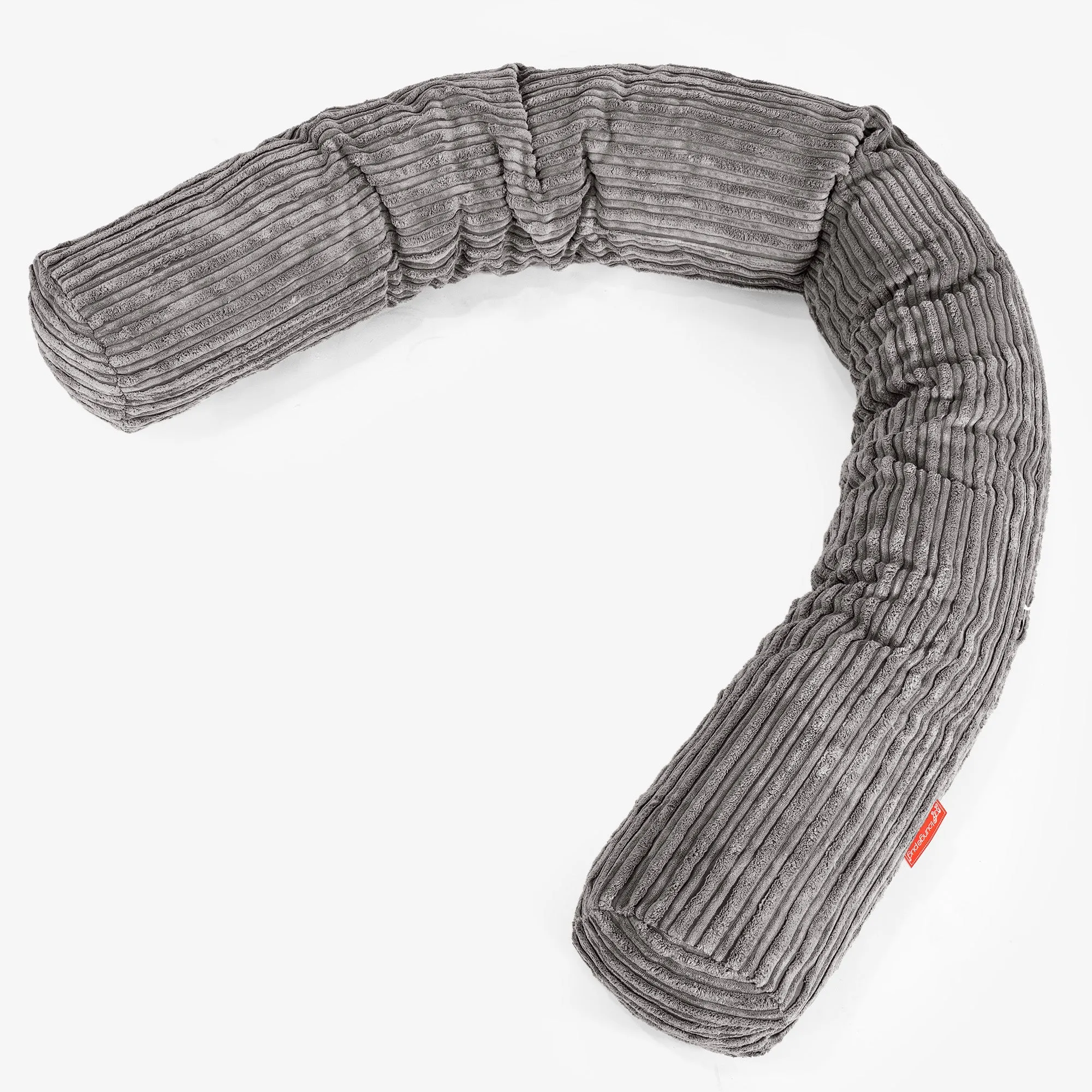 XXL Cuddle Cushion - Cord Graphite Grey