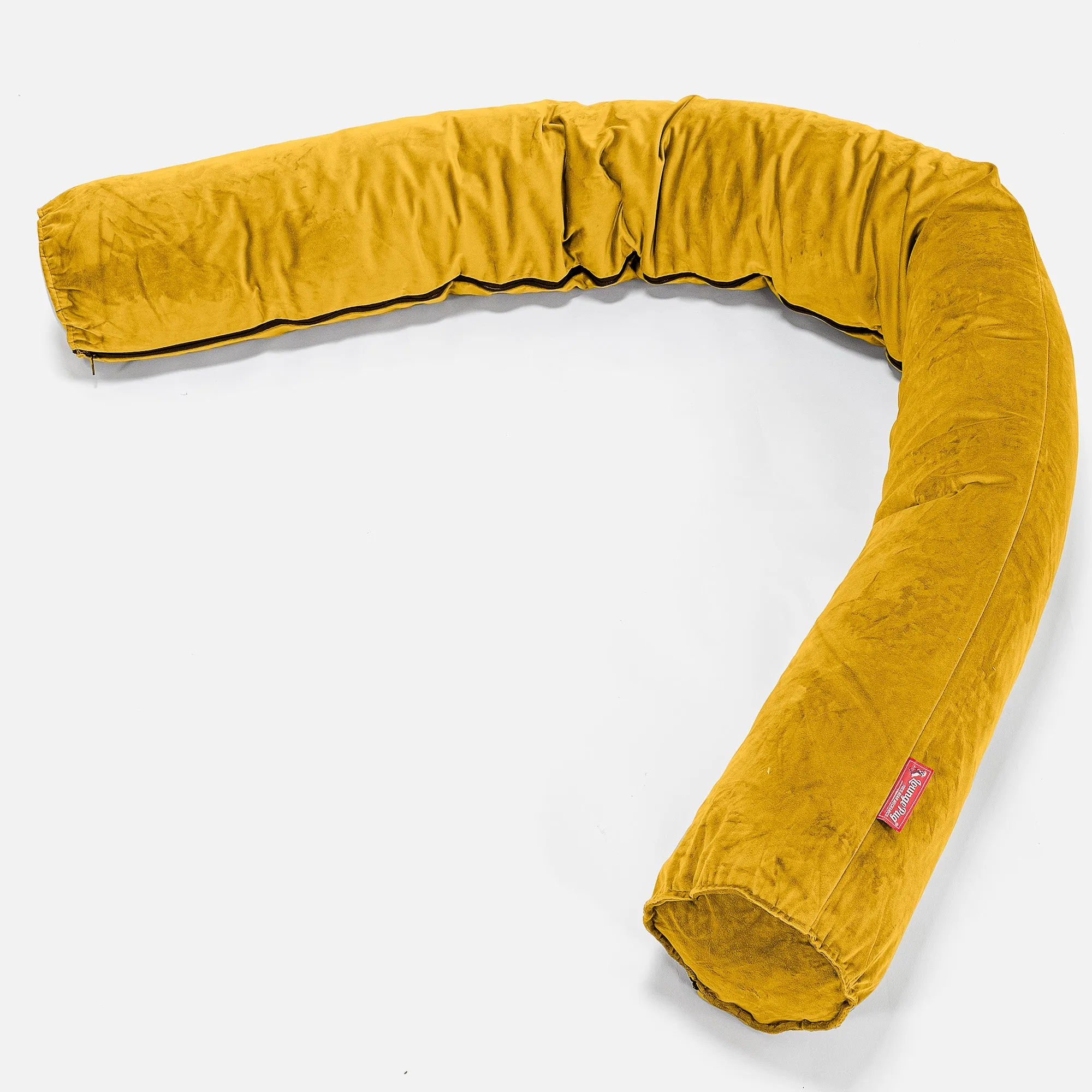 XXL Cuddle Cushion - Velvet Mustard