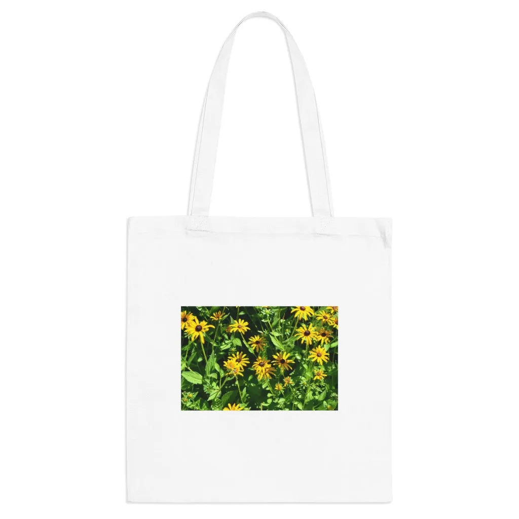 Yellow Flowers Tote Bag