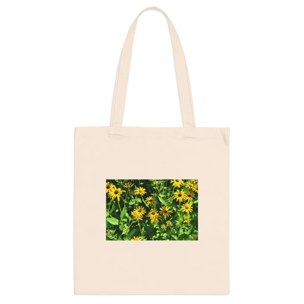 Yellow Flowers Tote Bag