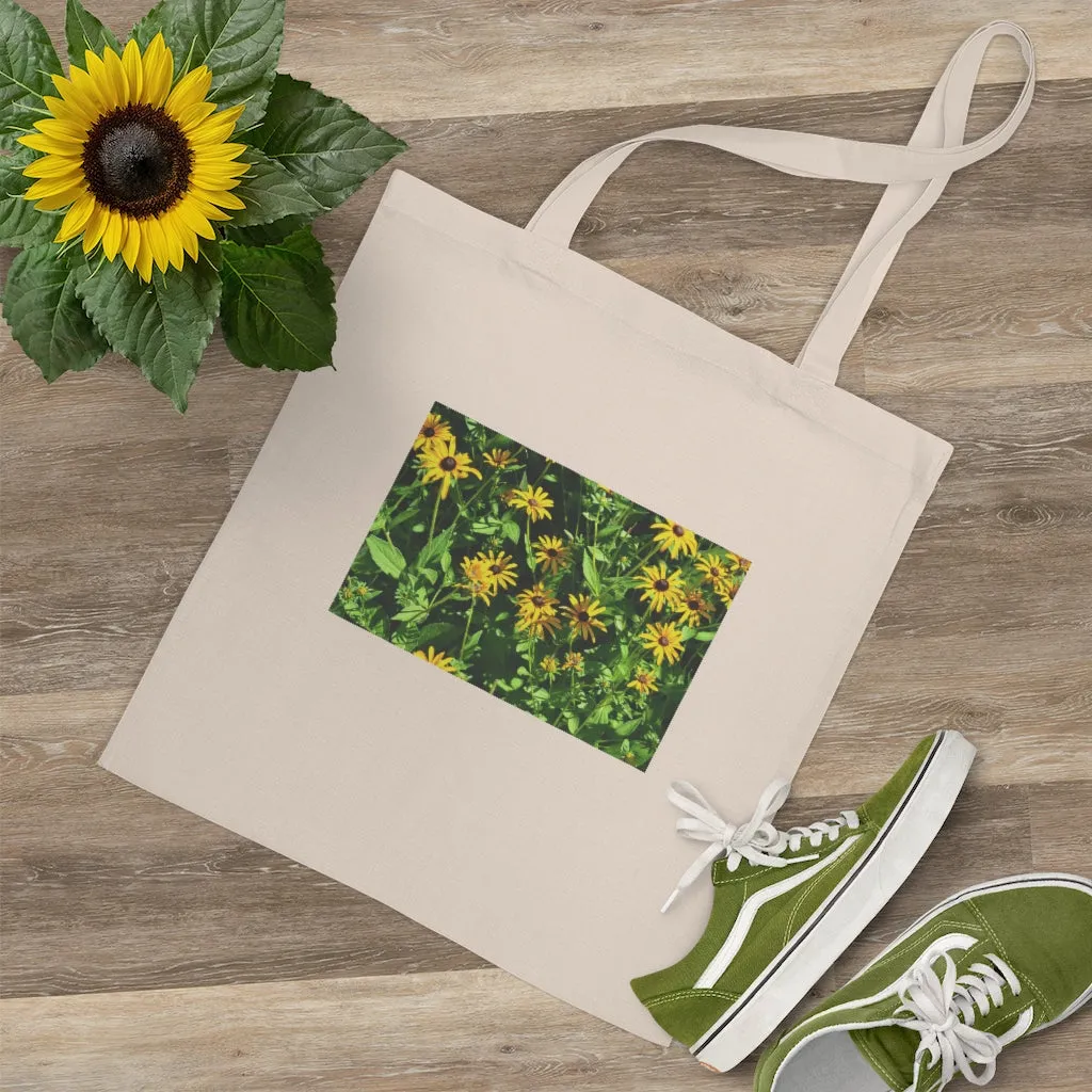 Yellow Flowers Tote Bag