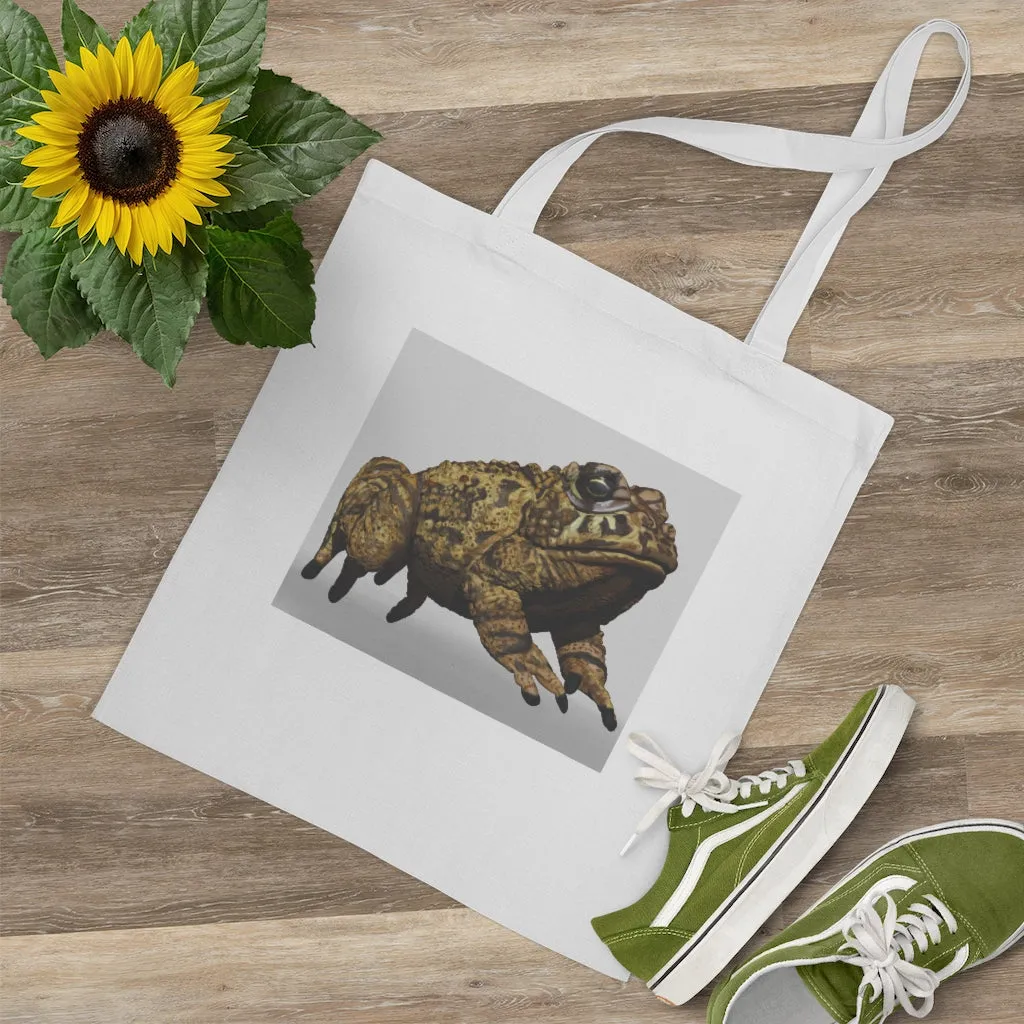 Yellow Toad Tote Bag