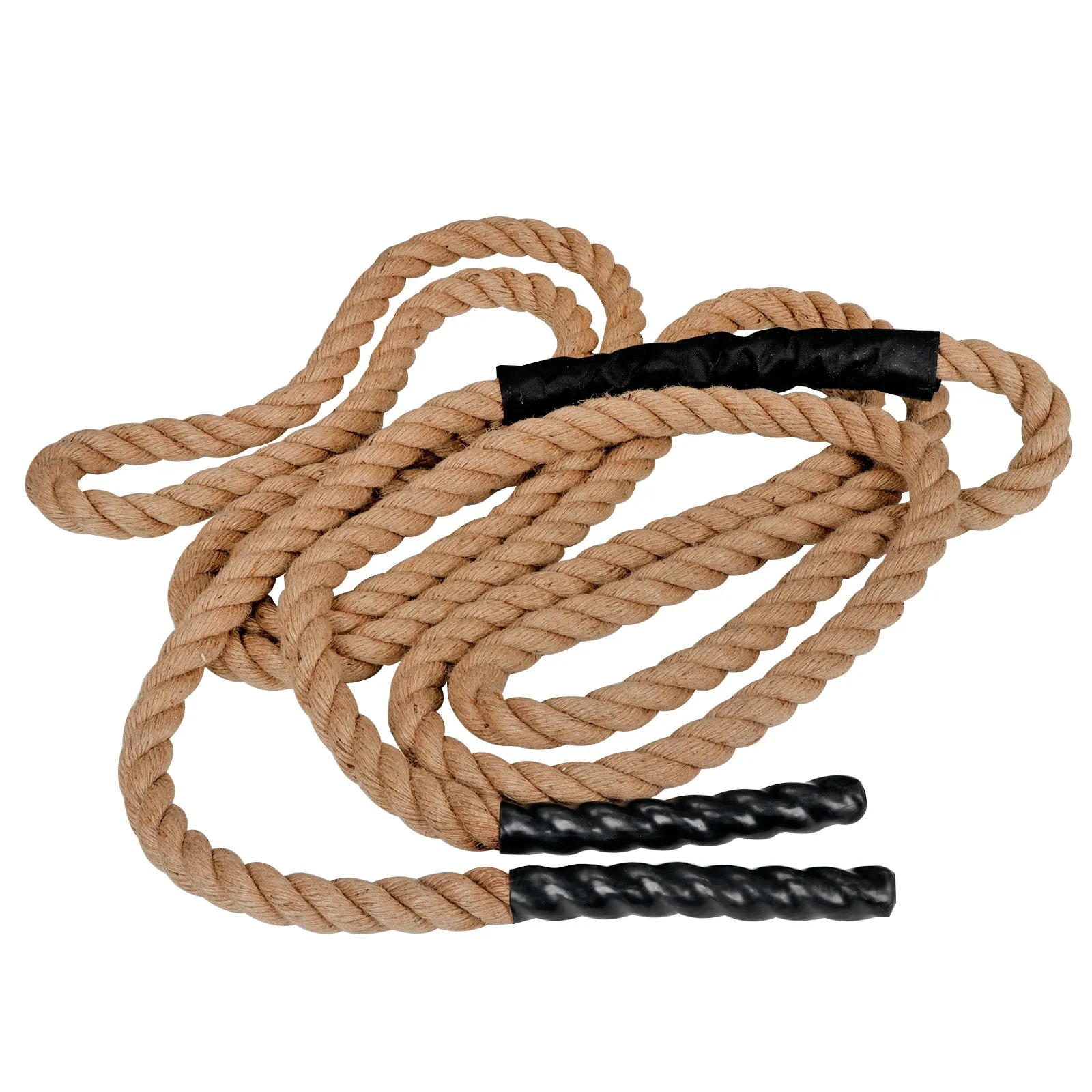 ZENY™ Jute Rope 30 FT /40 FT Length Twisted Hemp Rope Workout Training Undulation Rope